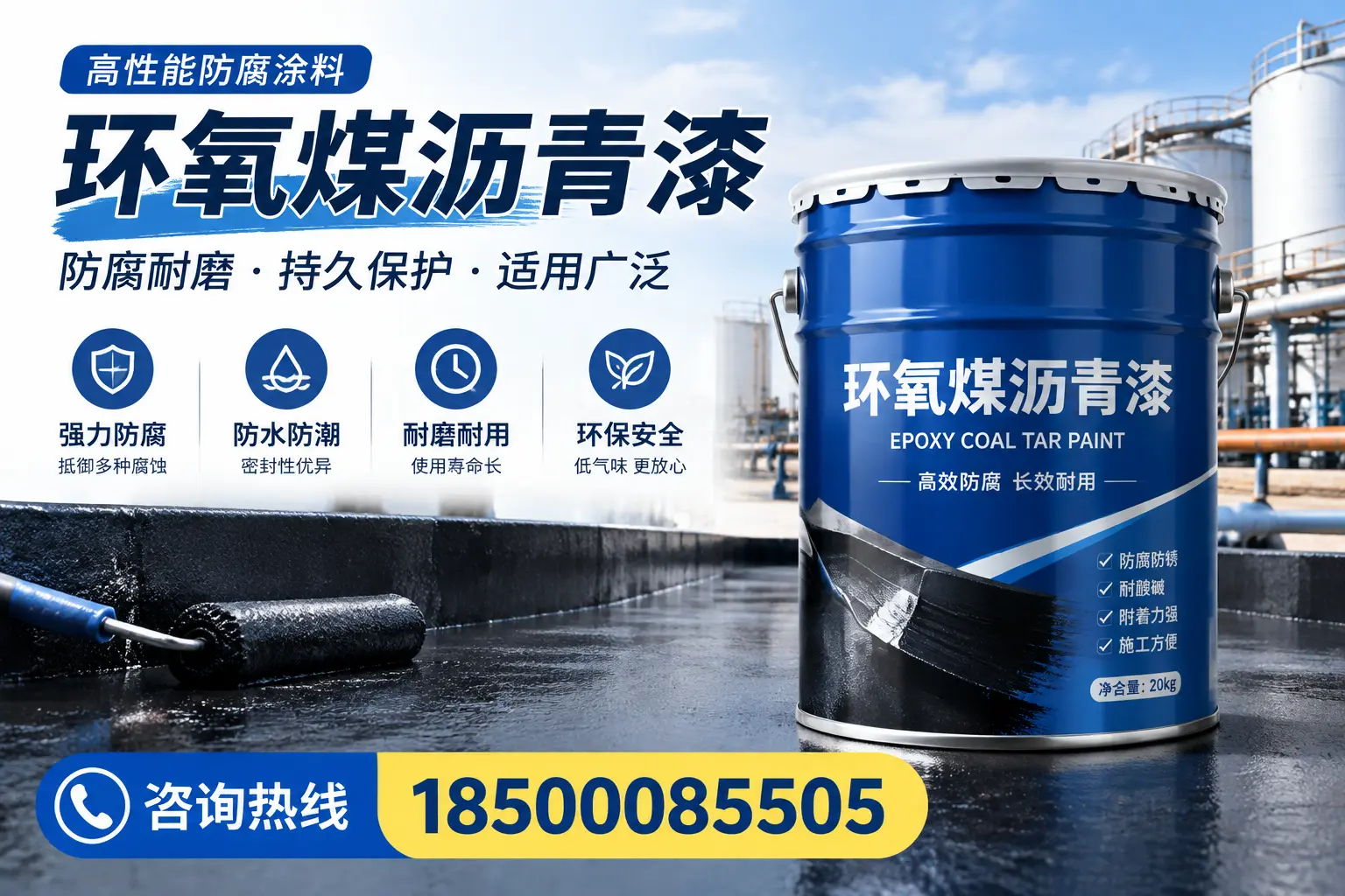 环氧煤沥青漆与传统涂料的对比，哪种更适合萍乡？
